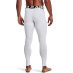Under Armour Men's Coldgear Armour White/Black Leggings 1366075-10000 - Additional Image 3