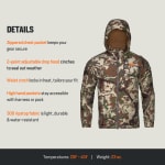 First Lite Men's North Range Puffy Jacket Fusion XL MOU3PFUXL