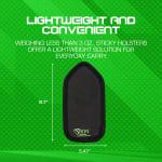 Sticky Holsters Comfort Pad, Medium, After Market Pad, Attaches to Hard Plastic/Kydex Holster with Hook and Loop CP-MD