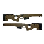 AICS Stock 2.0 Dark Earth .338 Left Hand Folding Stock - Long Action