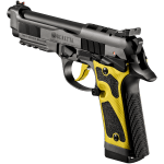 Beretta 92X Performance Carry Optic Dark Nistan Yellow Accents 9x19mm 4.9" Bbl SA/DA Pistol w/2 18 Mags J92XPCOYE18