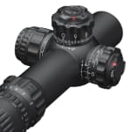 March Compact Tactical Shorty Gen II 1-10x24mm FFP FMC-2 Reticle 0.1MIL 6Level Illum Riflescope w/Shuriken Dial Lock D10SV24FIMLX-FMC-2