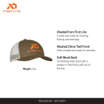 First Lite Trucker Hat Dry Earth OS MATRKDEOS