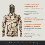 First Lite Men's Wick Hoody Cerca XL MTWHDCRXL