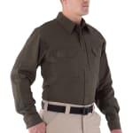 First Tactical Men's V2 Tactical Long Sleeve Shirt Olive Drab Green 111006-830 - Additional Image 4