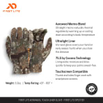 First Lite Aerowool Touch Liner Glove Specter XL MATLRSPXL