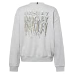 Oakley Men's New Granite Hthr Lifestyle Stacked Metal Sweatshirt FOA407447-28B - Additional Image 4