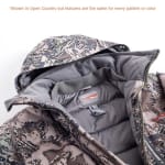 Sitka Blizzard Parka Optifade Open Country XXX Large|50063-OB-3XL