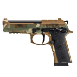 Beretta 92XI SAO 9mm 4.7" Bbl MultiCam Full Size Pistol w/(2) 18rd Mags SPEC0733A18 - Additional Image 8