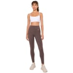 Under Armour Women's Motion Peppercorn/White 7/8ths Leggings 6013784-20000 - Additional Image 1