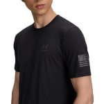 Under Armour Men's Freedom Flag Shortsleeve Black/Castlerock Shirt 6004096-00201 - Additional Image 3
