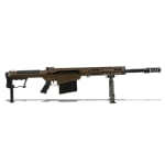 Barrett M107A1 Rifle System Multi Role Brown Receiver Black 20' Fluted Barrel 14556 14556