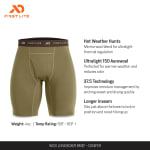 First Lite Men's Wick Long Boxer Brief Conifer 2X MBWLBCN2X