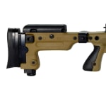 AX 6.5 Creedmoor 24" Barrel, SAS FDE, Black, Butt Spike, Flush Cups, Quick Butt, Quick Cheek, 16" tu R100651126320
