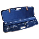 Negrini Two Gun 33.7" Case Brown Leather/Blue 1622PL/5137