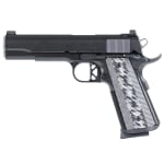 Dan Wesson Valor .45ACP Blk Duty Finish w/Front Trit Night Sight/Serrated U Notch Rear, Stan Chen Magwell, Ambi Safety, G10 Grips, 8rd Pistol 01823