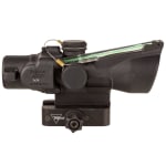 Trijicon ACOG 3x24 Dual Illum Green Horseshoe/Dot .223/55gr. Ballistic Compact Riflescope w/Q-LOC Mount TA50-C-400350