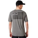 Oakley SI Oakley Flag Athletic Heather Grey T-Shirt M 458160-24G-M - Additional Image 1