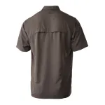 Pnuma Outdoors Short Sleeve Shooting Shirt, Graphite Gray Color 3XL PSSSSPXXX