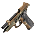 Beretta 92XI SAO 9mm 4.7" Bbl MultiCam Full Size Pistol w/(2) 18rd Mags SPEC0733A18 - Additional Image 5