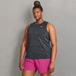 Under Armour Women's Tech Twist Sleeveless Black/White Shirt 1383656-00100 - Additional Image 4