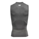 Under Armour Men's Heatgear Sleeveless Carbon Heather/Black Compression Shirt 1361522-09000 - Additional Image 5