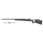 Christensen Arms Summit Ti-TH 338 Lapua Mag 27" 1/9.3" Aerograde Thumbhole Black w/ Gray Webbing Stock 801-08003-05