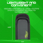 Sticky Holsters IWB/Pocket Magazine Carrier for Smaller and Single Stack Mags Mini Mag Sleeve MMS
