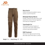 First Lite Men's Obsidian Foundry Pant Dry Earth 4433 MBOBFDE4433