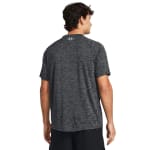 Under Armour Men's Tech Shortsleeve Black/White Textured Shirt 1382796-00100 - Additional Image 1