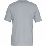 Under Armour Men's Graphic SportStyle Shortsleeve Steel Light Heather/Black Shirt 1326799-03600 - Additional Image 5