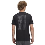 Under Armour Men's Freedom Flag Shortsleeve Black/Castlerock Shirt 6004096-00201 - Additional Image 1