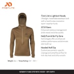 First Lite Women's Yuma Synthetic Hoody Dry Earth XS WTWYHDEXS