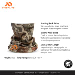 First Lite Midweight Neck Gaiter Specter OS MANKGSPOS