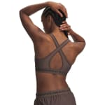 Under Armour Women's Crossback Mid Bra Peppercorn/Kona Brown 1361034-20000 - Additional Image 1