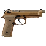 Beretta M9A4 RDO 9mm 5.1" Bbl DA/SA Semi-Auto Type G FDE Pistol w/(3) 18rd Mags JS92M9A4GM