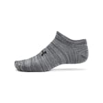 Under Armour Adult Unisex Essential Castlerock/Castlerock/Anthracite No-Show Socks 1382611-02500 - Additional Image 1