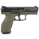 HK VP9 9mm Green Pistol w/(2) 10rd Mags, (2) Add'tl Backstraps, & (2) Add'tl Sets of Lateral Grip Plates 81000235