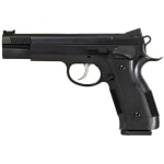CZ-USA Custom Shop A01-SD Optic-Ready 9mm 19rd Blued Steel Handgun w/FO Front/Blk Serrated Rear, Match Grade Bull Bbl, DMR & RMR Plate 91732