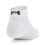 Under Armour Adult Unisex TC White/Black Low Socks 1386316-10000 - Additional Image 2