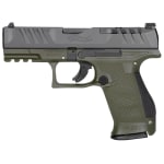 Walther Arms PDP 9mm 4" Bbl Two-Tone Green Frame Optic Ready Compact Pistol w/(2) 15rd Mags 2858428