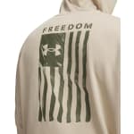 Under Armour Men's Freedom Flag Desert Sand/Marine OD Green Hoodie 6015365-29000 - Additional Image 2