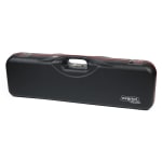 Negrini One Gun - for Sporting and Hunting + 1 CU/FT of Luggage up to 34-5/8". Black with Burgundy interior. 1646LR-LUG/5290