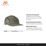 First Lite Trace Tech Cap Conifer OS MATRHCNOS
