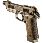 Beretta 80X Cheetah Tactical Desert w/ Threaded Barrel FDE .380 ACP 4.4" Bbl SA/DA Pistol w/2 10 Mags J80XTD10
