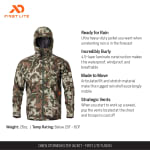 First Lite Men's Omen Stormshelter Jacket Fusion XL MOOSJFUXL