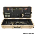 SKB iSeries Large Tan/Black Plush Bow Case 3i-4217-PLP-T
