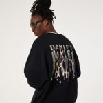 Oakley Men's Mist S Lifestyle Stacked Metal Sweatshirt FOA407447-68S-S - Additional Image 2