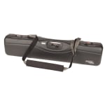 Negrini Uplander O/U or SXS Upland Shotgun Case w/ QD Padded Shoulder Strap Black/Blue Interior 16405LR/5541