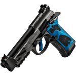 Beretta 92X Performance Carry Optic Dark Nistan Blue Accents 9x19mm 4.9" Bbl SA/DA Pistol w/2 18 Mags J92XPCOBL18 - Additional Image 2